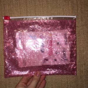 Glossier Bag w Stickers